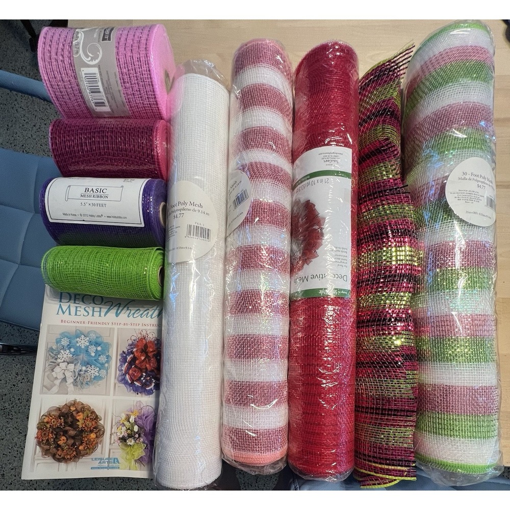 Deco Mesh‎ Wreath Materials Bulk